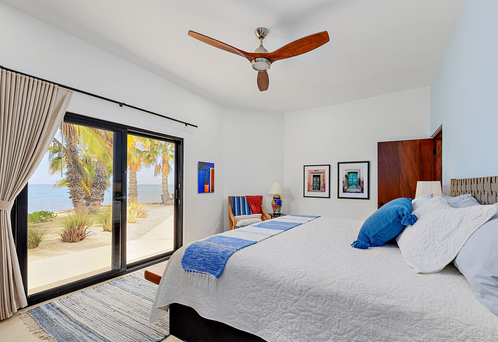 Ocean-front primary king bedroom suite